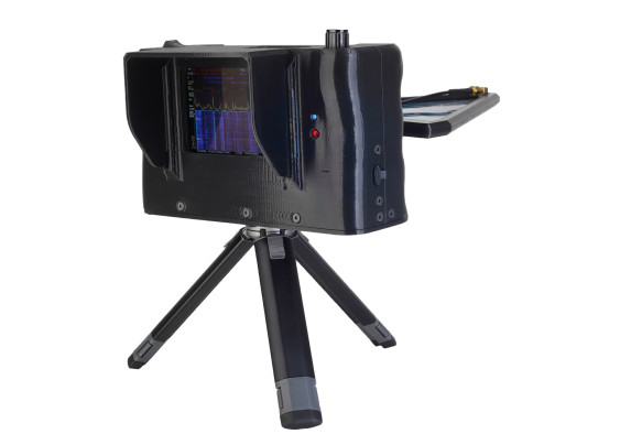 Drone detector and wide-range frequency scanner